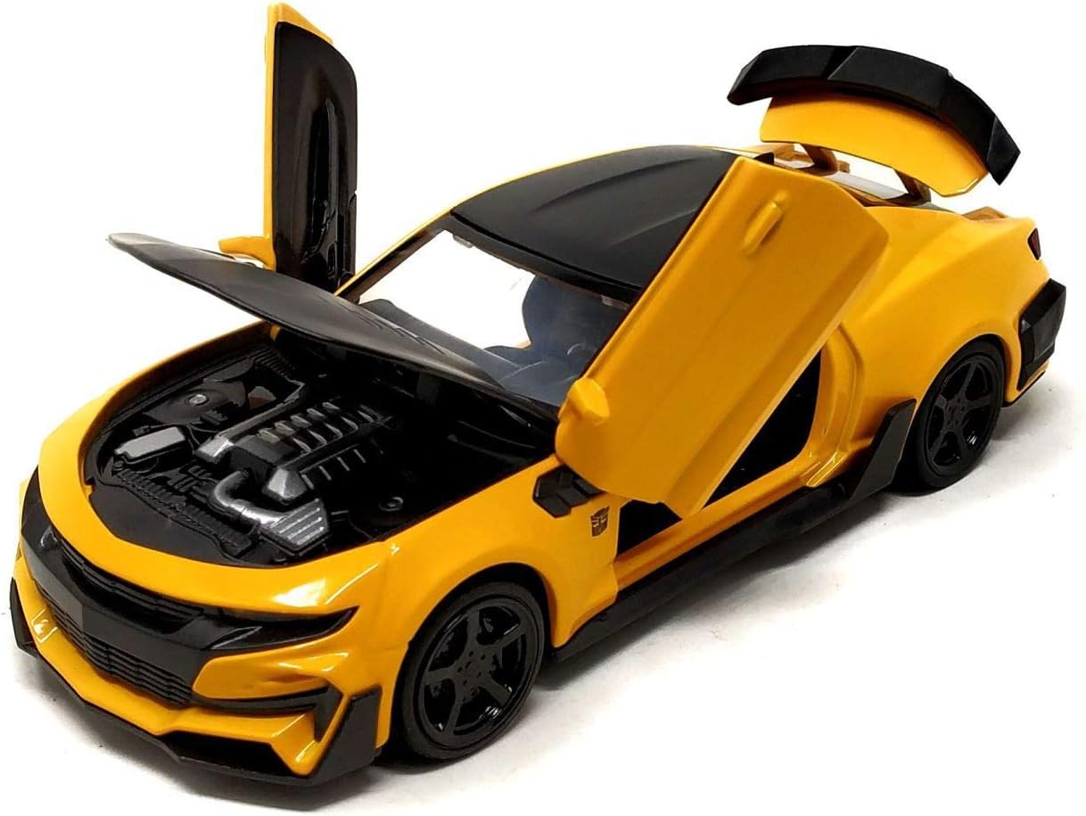 CkTech 1:32 Scale Die-Cast Mode Metal Pull Back Car Toy with Light & Sound, Openable Hood, Trunk and Doors Best Gift for Boys and Girls
