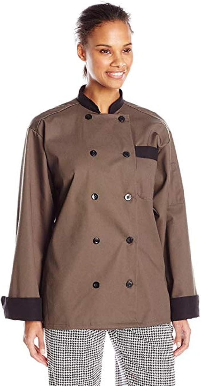 Uncommon Threads Unisex Newport Chef Coat: Clothing