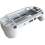 L2 R2 Trigger Hand Grip Shell Controller Protective Case for Sony Playstation PS Vita 1000 (White)
