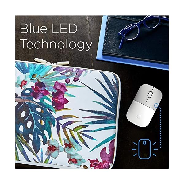 HP-Z3700-White-24-GHz-USB-Slim-Wireless-Mouse-with-Blue-LED1200-DPI-Optical-Sensor-Up-to-16-Months-Battery-Life HP Z3700 White 2.4 GHz USB Slim Wireless Mouse with Blue LED1200 DPI Optical Sensor, Up to 16 Months Battery Life