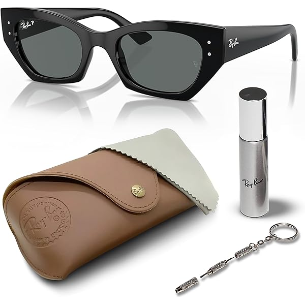 Amazon.com: Ray-Ban RB4430F Zena Low Bridge Fit Sunglasses