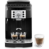 De'Longhi Magnifica S ECAM22.110.B, Coffee Maker with with Milk Frother, Automatic Espresso Machine with 2 Hot Coffee Drinks 