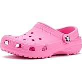 Crocs Unisex Kids Classic Clogs (Little Kid/Big Kid) Pink Lemonade 12 Medium Little Kid