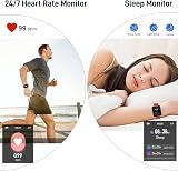 Motast Smart Watch Fitness Tracker 1.69” Touch Screen HR Sleep Monitor IP68 view 4