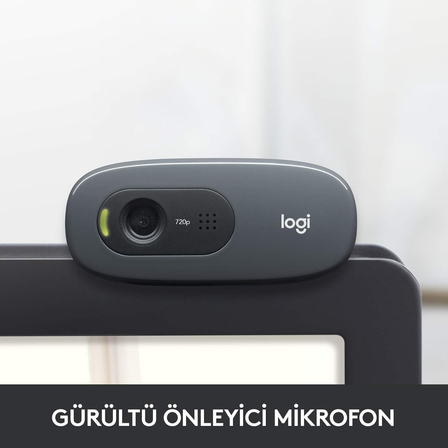 Logitech C270 HD Webcam 960-001063, Black - Image 4