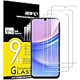 NEW'C 3 Pack Designed for Samsung Galaxy A15 5G/4G Screen Protector Tempered Glass,Case Friendly Scratch-proof, Bubble Free, Ultra Resistant