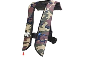 HWAYAN Automatic Inflatable Life Jacket | Inflatable PFD Jackets for Adults|Kayak Life Vest | for Outdoor Water Sports | Fish