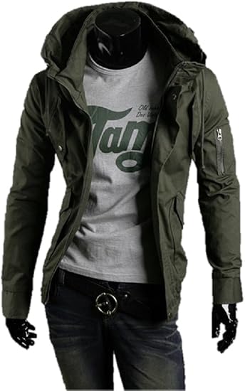 Amazon Co Jp ミリタリー ジャケット メンズ ブルゾン アウター カジュアル ボリューム ネック ライダース アウトドア コート 大きい サイズ M L Xl Xxl 3xl ブラック グリーン ブルー 黒 緑 青 Xxl グリーン 緑 服 ファッション小物