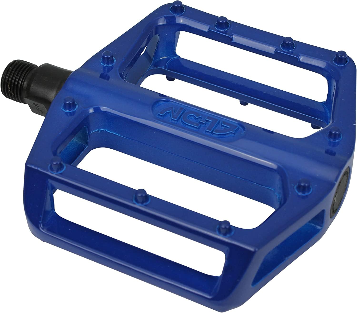 NC-17 Sudpin STD Zero Pro Platform Pedal/Bicycle Pedals MTB/Mountain Bike/BMX Pedal, Aluminium, Durable, Super Lightweight, Fixed Pins blue blue