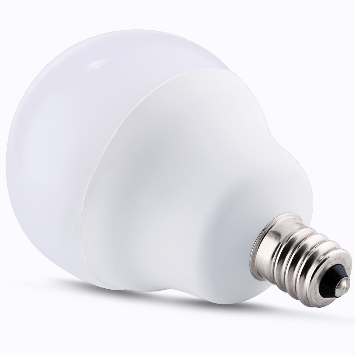 JandCase Candelabra Light Bulbs, E12 LED Globe Bulbs, 40W Incandescent