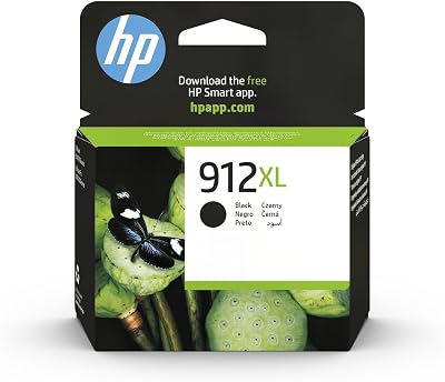 HP 912XL Black High Yield Ink Cartridge 3YL84AE Original