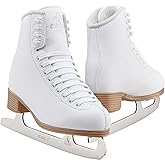 Jackson Classic 200 Womens/Girls Figure Ice Skates | Comfortable Figure Skates for Ice Skating &amp; Recreational Figure Skating, Ice Skates for Kids/Toddler Ice Skates-Medium Width