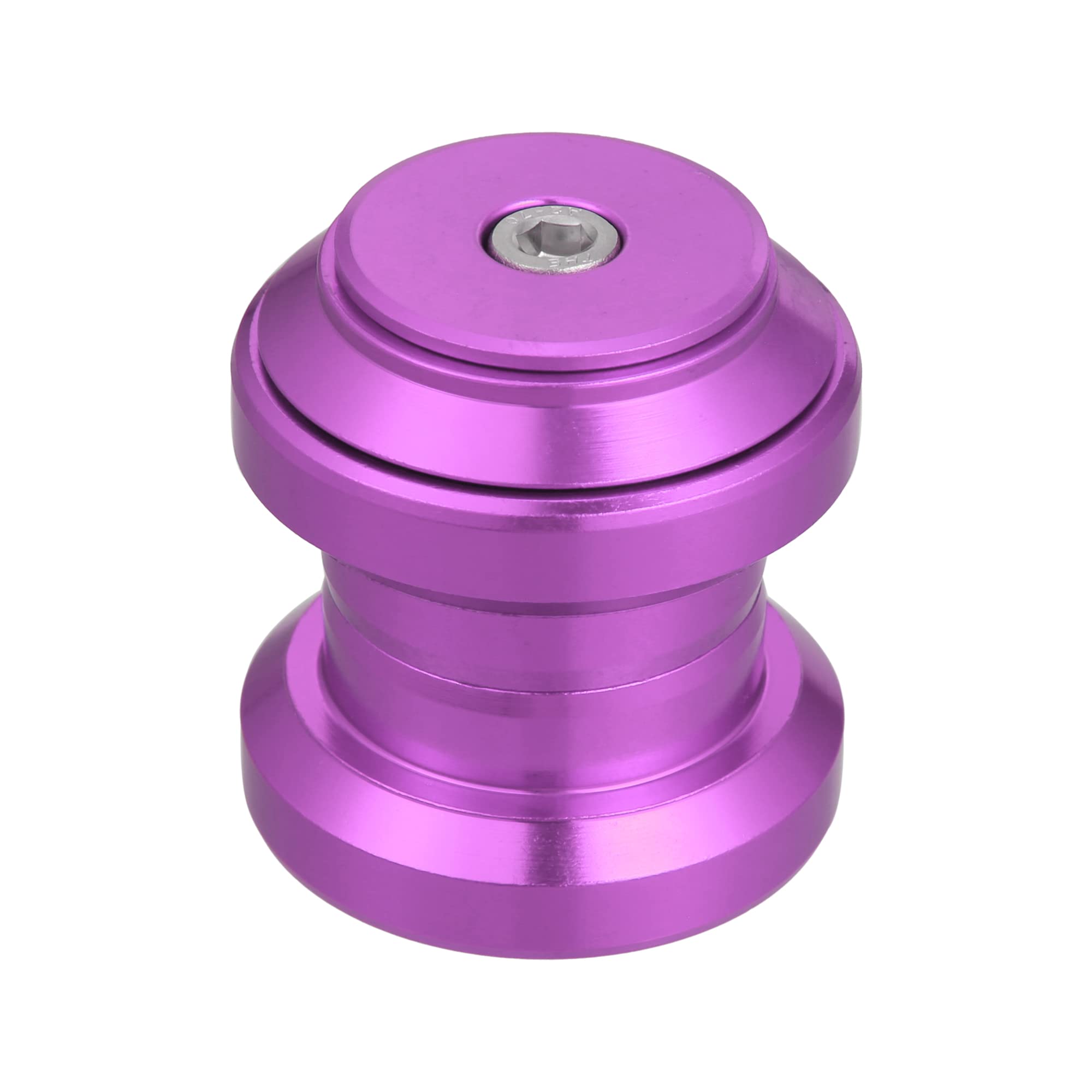 X AUTOHAUX 1-1/8" Bicycle Headset Combo Bike Threadless External Headset Purple