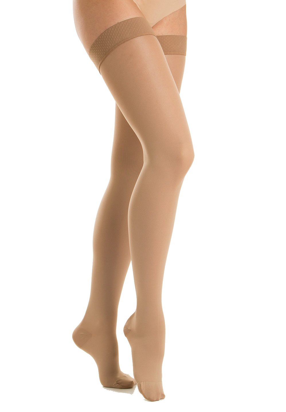 Relaxsan M1170 (Beige 1-S) Soft microfiber medical compression hold up stockings - Class 1 (15-21 mmHg)