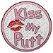 Navika Kiss My Putt Glitzy Ball Marker with Hat Clip