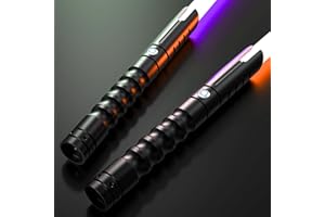 Lightsaber,RGB FX Light Sabers Adults,Double Dueling Lightsaber with Length 41.54 inches,Real 12 Colors Light Saber for Kids,