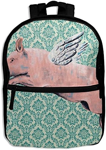 Pig Animal Little Personalized Printing Book Kid' Bag For Children School Kindergarten Backpacks With Zipper
