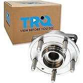 TRQ Front Wheel Bearing and Hub Assembly Compatible with 2016-2019 Chevrolet Cruze; 2016-2019 Chevrolet Volt; 2017-2019 Chevrolet Bolt EV
