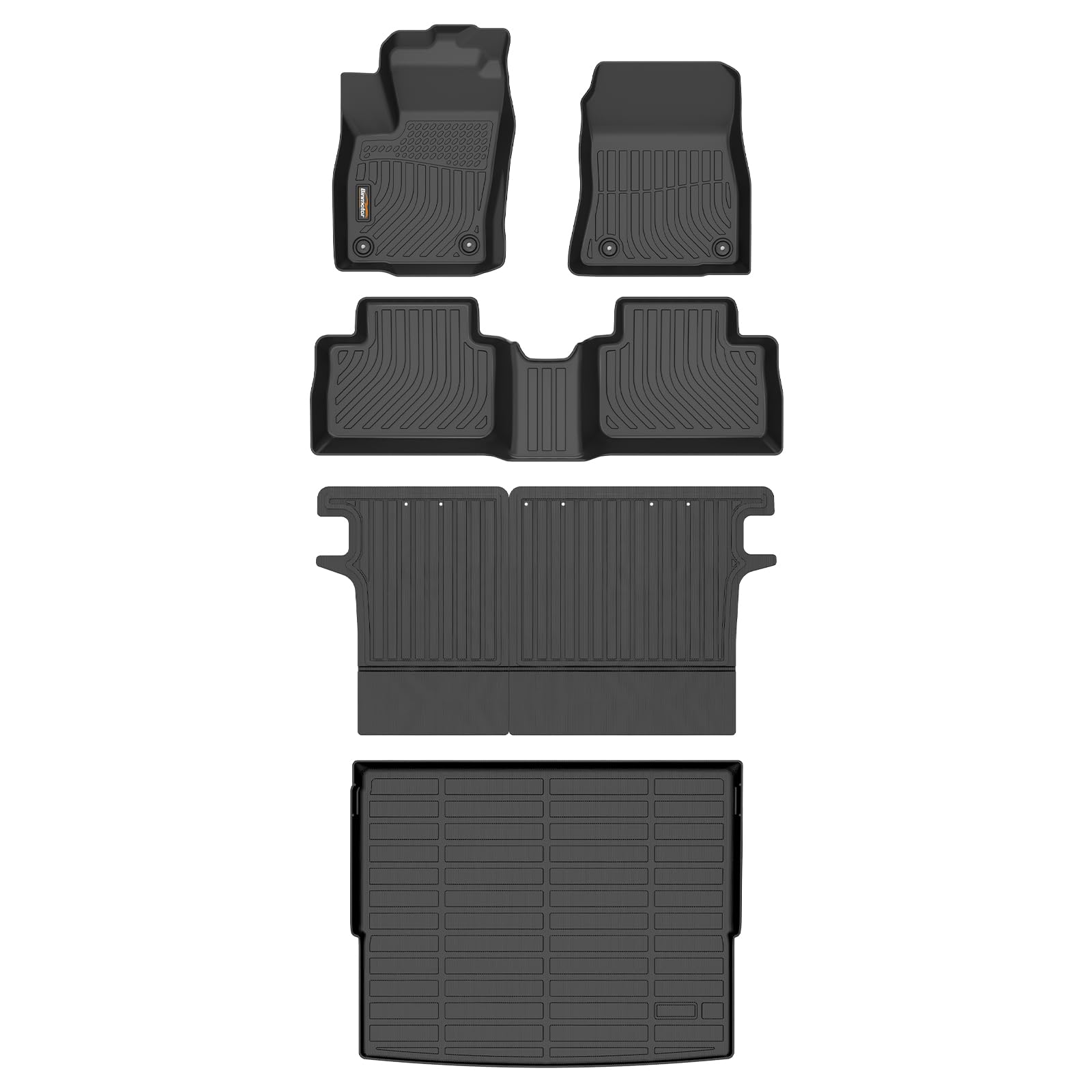 Binmotor-Floor Mats & Cargo Liner for Nissan Kicks 2025 2026 (for SV & SR Not for S), All Weather Car Floor Mat TPE Cargo Trunk Mat for Nissan Kicks 2025 Accessories Image