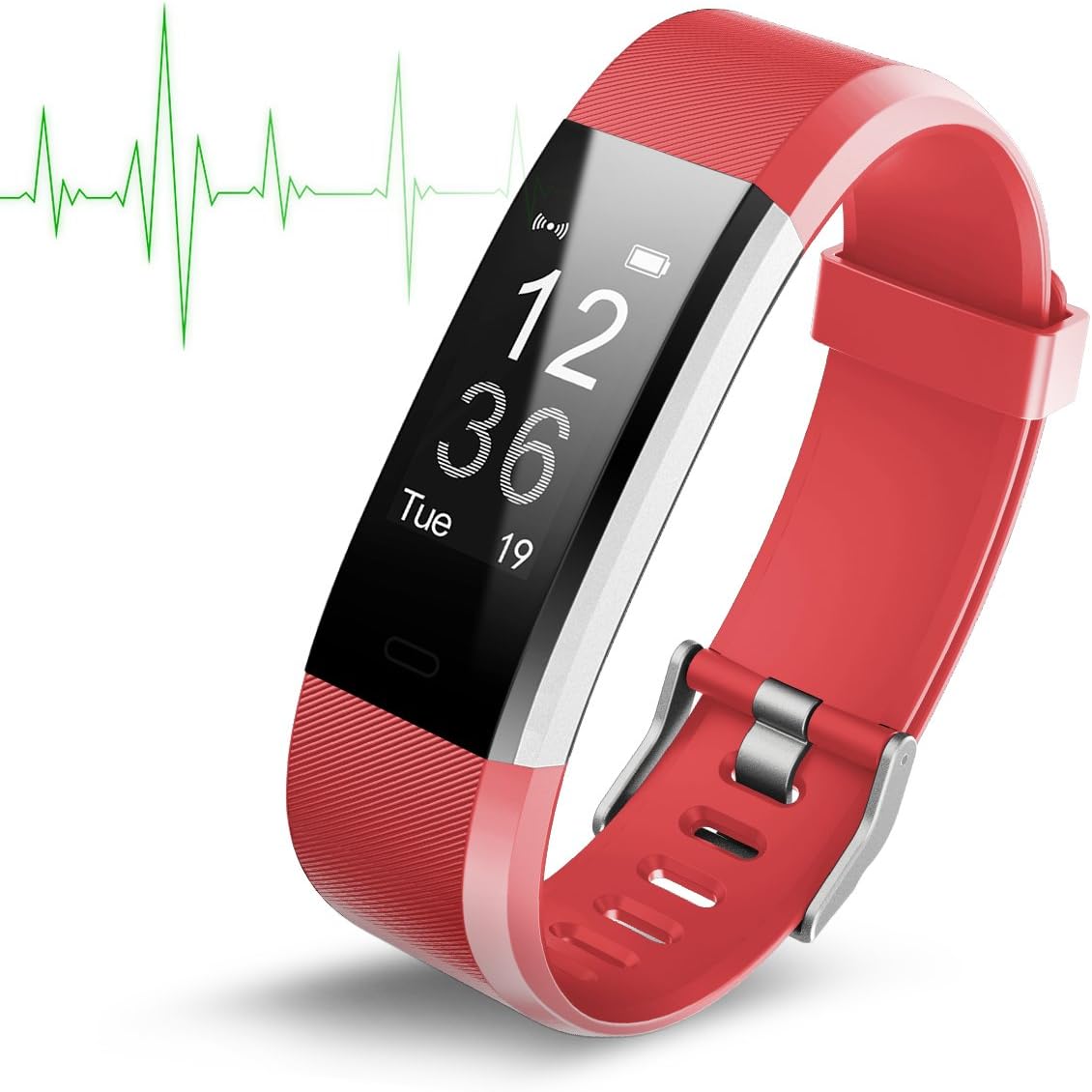 Smart Watch Waterproof IP67 Activity Tracker With Heart Rate Monitor - Fitness Tracker with 14 Exercise Modes Sleep Monitor with GPS Route Tracking Pedometer Step Counter with 4 Watch Faces Smartphone