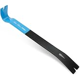 Bates- Flat Pry Bar, 15 Inch, Carbon Steel Crow Bars Tool for Woodworking, Prying, Lifting, Pulling