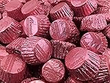 LAETAFOOD Reese's Miniatures Pink Candy, Peanut Butter Cups in Milk Chocolate (Pack of 2 Pounds)