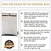 11” x 7” Fireproof Bag for Cash, Passports, Document, Jewelry, Photos, Money, Valuables – No Itchy Fiberglass , Fire Resistant Storage/Bags, Waterproof Safe Pouch - BONUS Silica Gel Packet