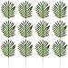 30 Pack Artificial Tropical Silk Palm Leaves for Home Decoration and Hawaiian Luau Party Table Decoration
