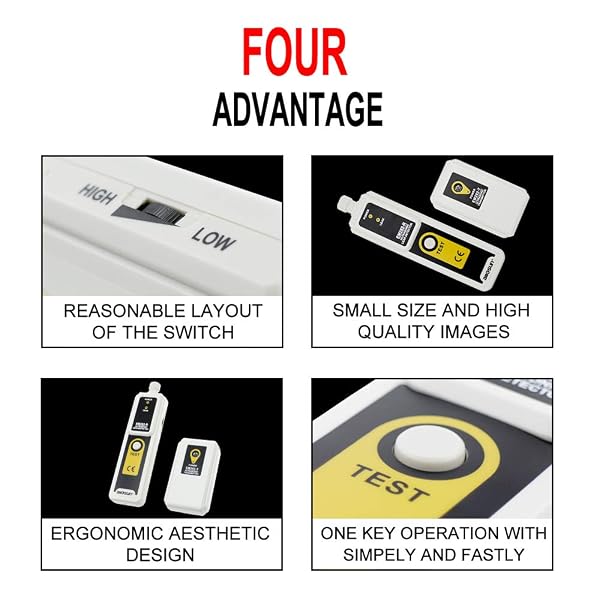 ALLOSUN ULTRASONIC LEAK DETECTOR 40KHZ±2KHZ, LEAK TESTER TRANSMITTER WITH HEADPHONE (EM282)