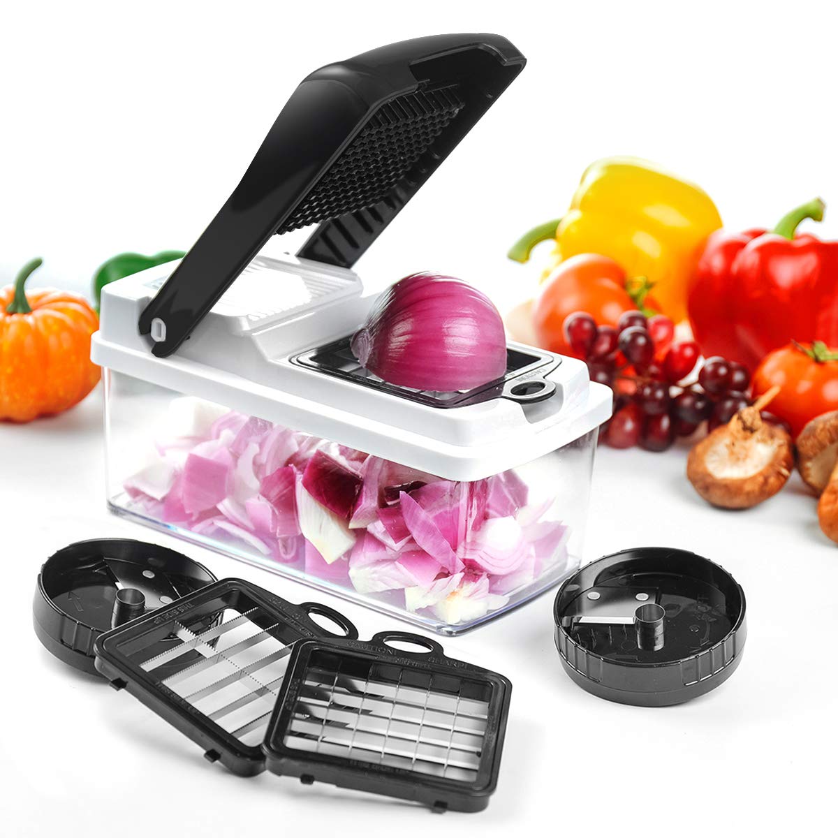 Godmorn Vegetable Choppers Onion Food Salad Veg Chopper Mandolin Cutter