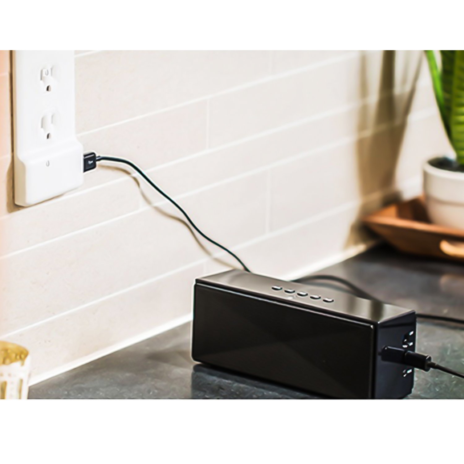 MoKo USB SnapOn Wall Plate Outlet Cover Replacement 2 USB Smart