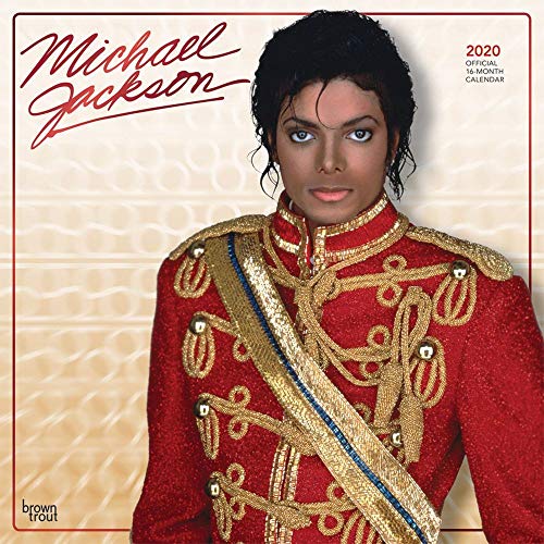 Michael Jackson 2020 12 x 12 Inch Monthly Square Wall Calendar with Foil Stamped Cover, Pop Music Si by