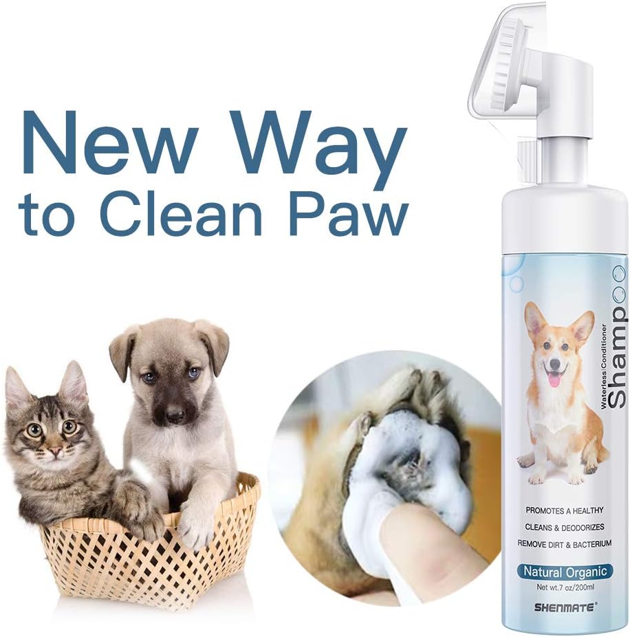 can i use waterless cat shampoo on my dog