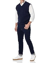 Amazon Essentials Men's Lambs Wool Sweater Vest