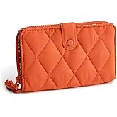 Vera Bradley womens Large Tab Wallet, Nylon | Large, Tab