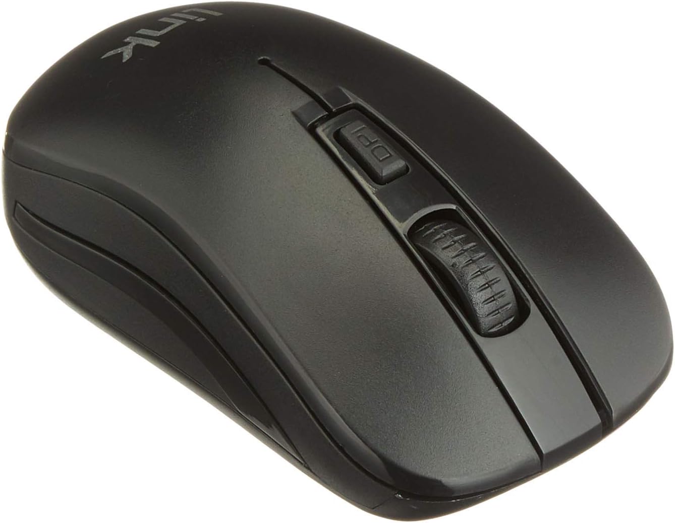 Link, Wireless Mouse with 3 Buttons USB Receiver 1000 DPI Black, Ottico 3 Tasti 1000 DPI