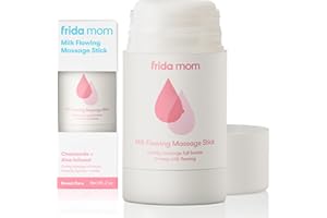 Frida Mom Milk Flowing Massage Stick for Breastfeeding and Nursing Moms, Infused with Chamomile + Aloe to Hydrate and Soothe