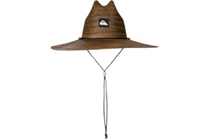 Quiksilver Men's Pierside Lifeguard Beach Sun Straw Hat