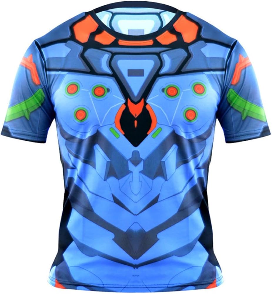 idea cosplay Shirt Casual Short Sleeve 3D Printing Cosplay