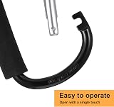Fuyamp 2 Pack Buggy Clips Stroller Carabiner 6.3” Universal Large Hook view 4