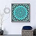 DIY 5D Diamond Painting Mandala by Number Kits Diamond Embroidery Paintings Pictures Arts Craft for Home Wall Decor, Full Drill 12 x 12 Inch