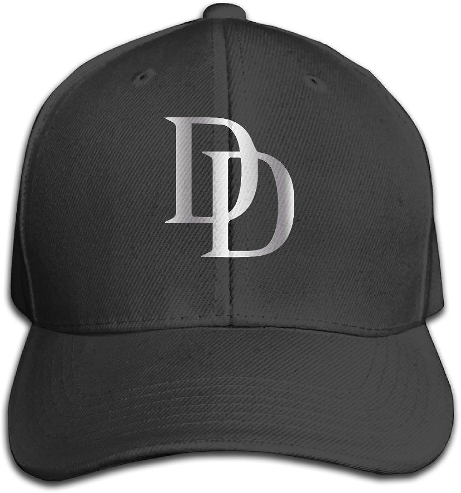 Daredevil Platinum Logo Adjustable Baseball Hat at Amazon Men’s Clothing store