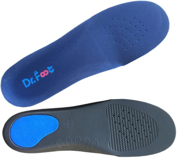 Dr. Foot's Full Orthotics Insoles Builtin Metatarsal Raise Corrects
