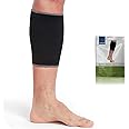 NeoTech Care Calf Compression Sleeve for Calves Support or Shin Splint (Black Color, Size M, 1 Unit)