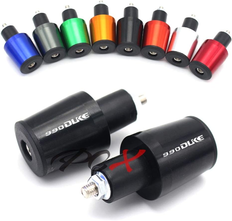 Occus Grips Motorcycle Accessories CNC Aluminum 7/8'' 22MM Handlebar Grips Handle Bar Cap End Plugs for KTM 990 SuperDuke 2005-2012