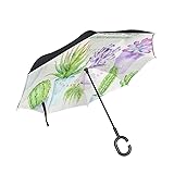 Reverse Umbrella Succulent Pots Windproof Anti-UV