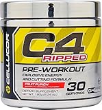 Cellucor C4® Ripped Pre-Workout Fruit Punch -180g (6.34 oz.)- 30 Servings