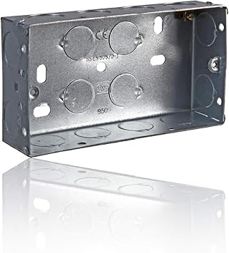 CDL Micro Caja trasera de metal doble eléctrico, 35 mm de ...