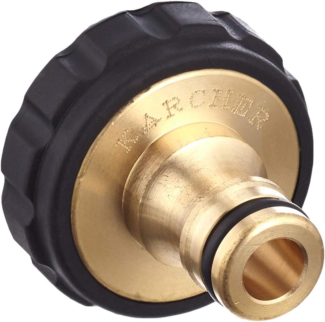 Kärcher 2.645-014.0 Tap Connector (Brass G1), Black, (L x B x H) 40 x 43 x 43 mm - Image 4