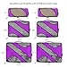 BAGAIL 6 Set Packing Cubes,Travel Luggage Packing Organizers(6Set Purple)